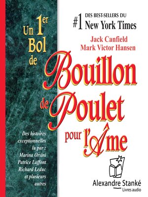 cover image of Bouillon de poulet pour l'âme
